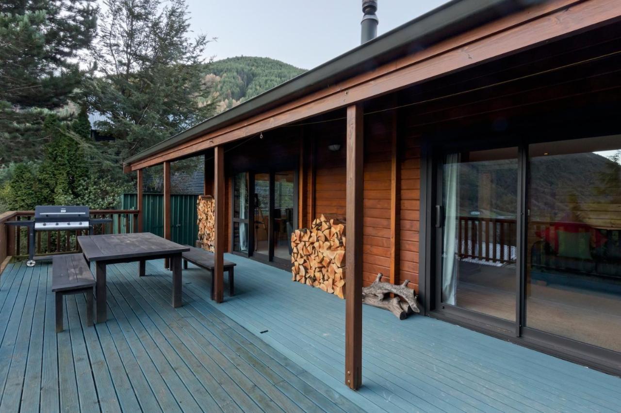 Kereru Cottage, Cosy Log Cabin, Serene Lake & Mountain Views Queenstown Eksteriør billede